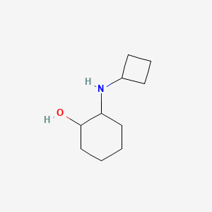 molecular formula C10H19NO B1428114 2-(Cyclobutylamino)cyclohexan-1-ol CAS No. 1247916-90-0