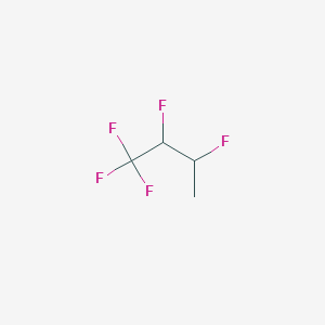 molecular formula C4H5F5 B14281154 1,1,1,2,3-Pentafluorobutane CAS No. 161791-22-6