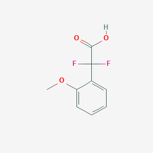 B1428129 2,2-Difluoro-2-(2-methoxyphenyl)acetic acid CAS No. 1250773-62-6
