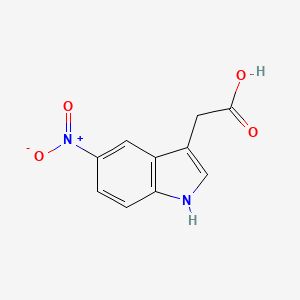 molecular formula C10H8N2O4 B1428136 2-(5-nitro-1H-indol-3-yl)acetic acid CAS No. 79473-05-5