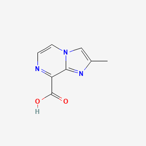 molecular formula C8H7N3O2 B1428161 2-Methylimidazo[1,2-a]pyrazine-8-carboxylic acid CAS No. 1289197-68-7