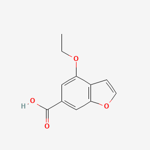 4-Ethoxy-1-benzofuran-6-carboxylic acid