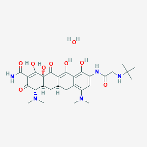 molecular formula C29H41N5O9 B1428228 Tigecycline hydrate CAS No. 1229002-07-6
