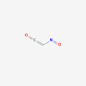 molecular formula C2HNO2 B14282470 Nitrosoketene CAS No. 134736-48-4
