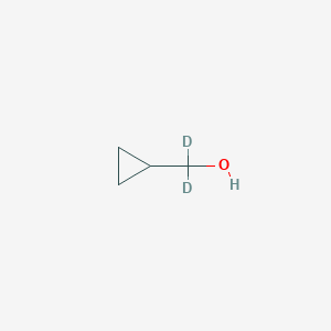 molecular formula C4H8O B1428260 Cyclopropylmethyl-d2 alcohol CAS No. 90568-07-3