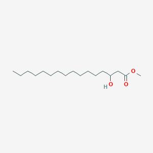 molecular formula C17H34O3 B142827 Methyl 3-hydroxyhexadecanoate CAS No. 51883-36-4