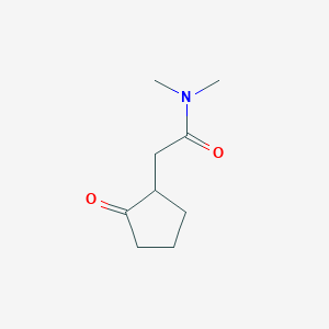 N,N-dimethyl-2-(2-oxocyclopentyl)acetamide