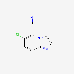 6-Chloroimidazo[1,2-a]pyridine-5-carbonitrile