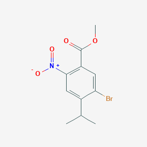 Methyl 5-bromo-4-isopropyl-2-nitrobenzoate