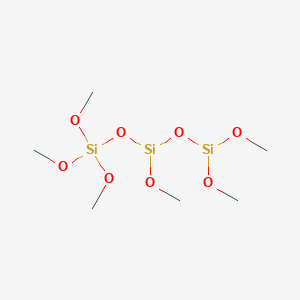 molecular formula C6H18O8Si3 B14282788 CID 78061133 