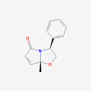 (3S-cis)-(+)-2,3-Dihydro-7a-methyl-3-phenylpyrrolo[2,1-b]oxazol-5(7aH)-one