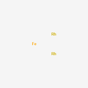 molecular formula FeRh2 B14282931 Iron;rhodium CAS No. 139207-55-9
