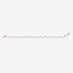 molecular formula C25H48O B14282958 Pentacos-24-YN-1-OL CAS No. 120706-55-0