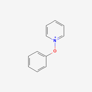 molecular formula C11H10NO+ B14283007 1-Phenoxypyridin-1-ium CAS No. 141240-65-5