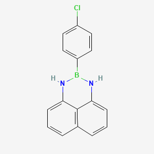 2-(4-Chlorophenyl)-2,3-dihydro-1H-naphtho[1,8-de][1,3,2]diazaborinine