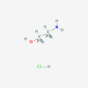 Ethanolamine-13C2 hydrochloride