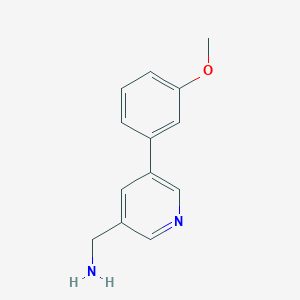 (5-(3-Methoxyphenyl)pyridin-3-yl)methanamine