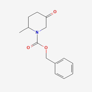 2-Methyl-5-oxo-piperidine-1-carboxylic acid benzyl ester