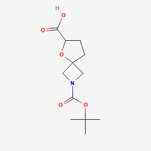 2-(tert-Butoxycarbonyl)-5-oxa-2-azaspiro[3.4]octane-6-carboxylic acid
