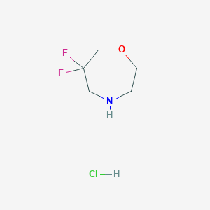6,6-Difluoro-[1,4]oxazepane hydrochloride