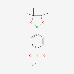 2-(4-(Ethylsulfonyl)phenyl)-4,4,5,5-tetramethyl-1,3,2-dioxaborolane