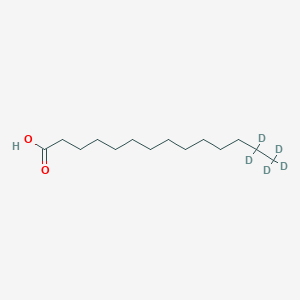molecular formula C14H28O2 B1428332 Myristic acid-d5 