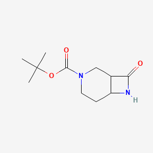 tert-Butyl 8-oxo-3,7-diazabicyclo[4.2.0]octane-3-carboxylate