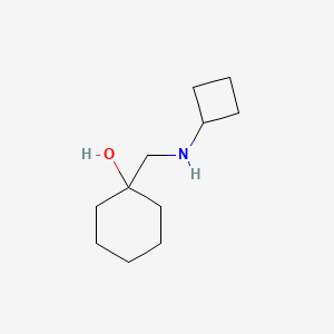 1-[(Cyclobutylamino)methyl]cyclohexan-1-ol