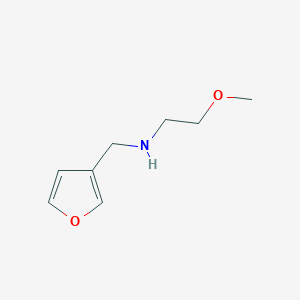 B1428340 N-(3-furylmethyl)-2-methoxyethanamine CAS No. 741698-91-9