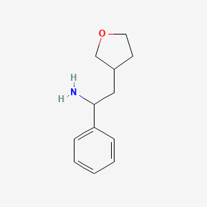 2-(Oxolan-3-yl)-1-phenylethan-1-amine