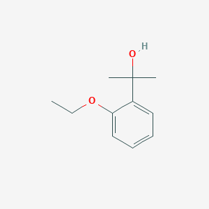 molecular formula C11H16O2 B1428353 2-(2-Ethoxyphenyl)propan-2-ol CAS No. 1342640-77-0