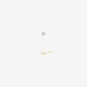 molecular formula GaZr B14283579 Gallium;zirconium 