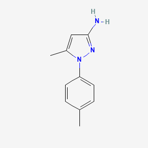 5-methyl-1-(4-methylphenyl)-1H-pyrazol-3-amine