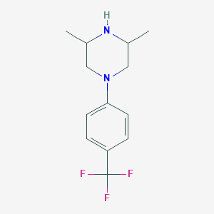 3,5-Dimethyl-1-[4-(trifluoromethyl)phenyl]piperazine