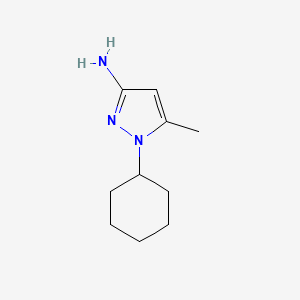 1-cyclohexyl-5-methyl-1H-pyrazol-3-amine
