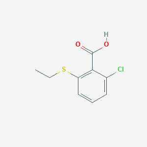2-Chloro-6-(ethylsulfanyl)benzoic acid