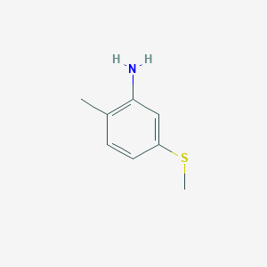 molecular formula C8H11NS B1428399 2-Methyl-5-(methylsulfanyl)aniline CAS No. 1341620-91-4