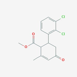 Methyl 2',3'-dichloro-3-methyl-5-oxo-1,2,5,6-tetrahydro-[1,1'-biphenyl]-2-carboxylate