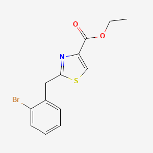 Ethyl 2-(2-Bromobenzyl)thiazole-4-carboxylate