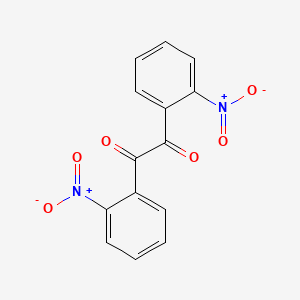 molecular formula C14H8N2O6 B14284341 Bis(2-nitrophenyl)ethane-1,2-dione CAS No. 133253-56-2