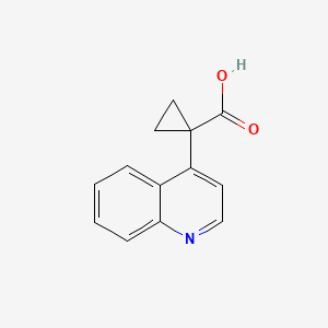 1-(Quinolin-4-yl)cyclopropane-1-carboxylic acid