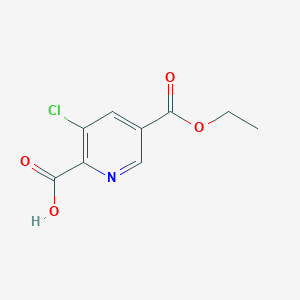 3-Chloro-5-(ethoxycarbonyl)pyridine-2-carboxylic acid