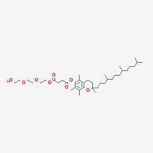 molecular formula C39H66O8 B1428452 Tocofersolan CAS No. 9002-96-4