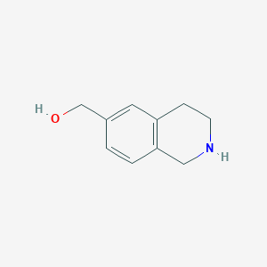 molecular formula C10H13NO B1428455 (1,2,3,4-Tetrahydro-isoquinolin-6-YL)-methanol CAS No. 1095715-75-5