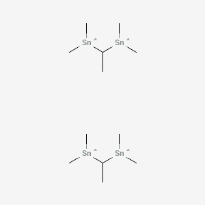 molecular formula C12H32Sn4 B14284807 CID 73181284 