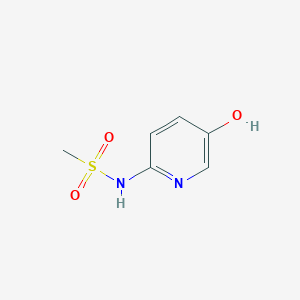 molecular formula C6H8N2O3S B1428488 N-(5-羟基吡啶-2-基)甲磺酰胺 CAS No. 1243382-11-7