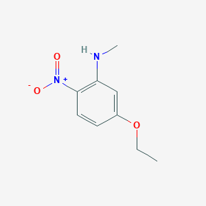 molecular formula C9H12N2O3 B1428491 5-ethoxy-N-methyl-2-nitroaniline CAS No. 1437794-71-2