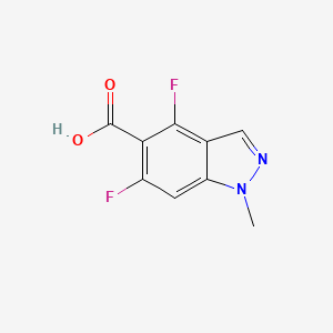 4,6-Difluoro-1-methyl-1H-indazole-5-carboxylic acid