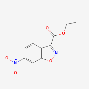 Ethyl 6-nitrobenzo[d]isoxazole-3-carboxylate