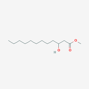 molecular formula C13H26O3 B142851 Methyl 3-hydroxydodecanoate CAS No. 72864-23-4